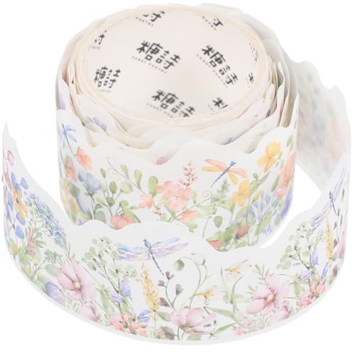 Vintage Washi Tape Blumen Washi Tape FüR Scrapbooking, Diy Scrapbooking ZubehöR Washitape, Handwerk Dekoratives Papier, Multi, 4M*3.4cm Vintage Washi Tape Blumen Washi Tape FüR Scrapbooking, Diy Scrapbooking ZubehöR Washitape, Handwerk Dekoratives Papier, Multi, 4M*3.4cm von MUCKLILY