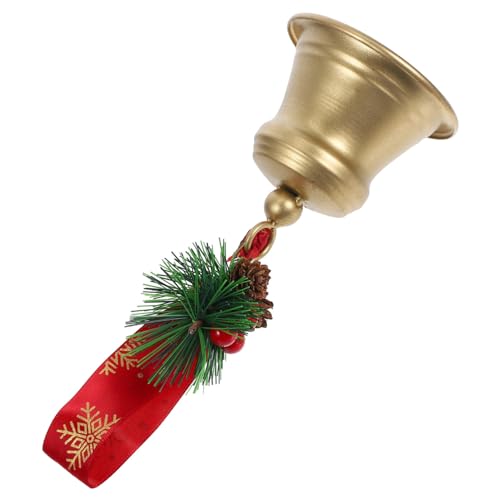 MUCKLILY Weihnachtliche Metallglocken mit Juteseil Rustikale Dekoration für Tür und Baum Interaktive Weihnachtsglocken Traditionelles Festtagszubehör Zeitloses Erinnerungsstück MUCKLILY Weihnachtliche Metallglocken mit Juteseil Rustikale Dekoration für Tür und Baum Interaktive Weihnachtsglocken Traditionelles Festtagszubehör Zeitloses Erinnerungsstück von MUCKLILY