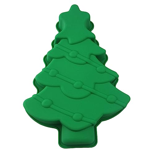 MUCKLILY Weihnachtsbaum-Kuchenform 3D-Silikon-Weihnachtsbackformen Große Grüne Weihnachtsbaum-Silikonform Niedliche Cupcake-Form Süßigkeiten-Formen Antihaftbeschichtete Kuchenform Für MUCKLILY Weihnachtsbaum-Kuchenform 3D-Silikon-Weihnachtsbackformen Große Grüne Weihnachtsbaum-Silikonform Niedliche Cupcake-Form Süßigkeiten-Formen Antihaftbeschichtete Kuchenform Für von MUCKLILY