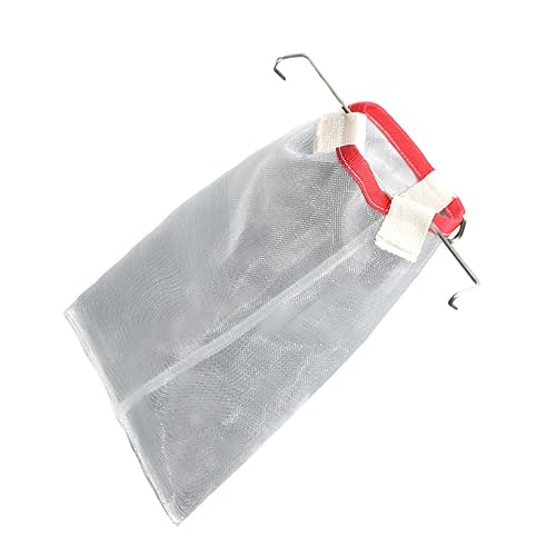 MUCKLILY Wiederverwendbarer Nylon feinmaschiges Filterbeutel mit Haken Honig Weinfilter Imkereiausrüstung Langlebiges Nylon mesh Vielseitig für Sojamilch und Kaffee Einfach zu Reinigen MUCKLILY Wiederverwendbarer Nylon feinmaschiges Filterbeutel mit Haken Honig Weinfilter Imkereiausrüstung Langlebiges Nylon mesh Vielseitig für Sojamilch und Kaffee Einfach zu Reinigen von MUCKLILY