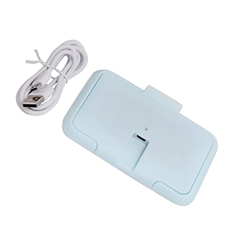 MUCKLILY Wischheizung USB Tragbarer Windelwärmer für Feuchte Tücher für Zuhause und Unterwegs Hält Tücher Warm und Feucht mit Temperaturregelung für Angenehme Wickelzeit von MUCKLILY