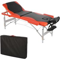 Aluminium 3 zonen massageliege therapieliege schwarz orange + tasche liege Aluminium 3 zonen massageliege therapieliege schwarz orange + tasche liege von MUCOLA