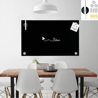 Magnettafel Whiteboard Wandtafek schwarz Memoboard Pinnwand Board Schreibtafel von MUCOLA