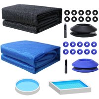 Solarfolie für Pool & Ösen - ø 366 cm - Schwarz Abdeckplane Poolheizung Wärmeplane Solarfolie für Pool & Ösen - ø 366 cm - Schwarz Abdeckplane Poolheizung Wärmeplane von MUCOLA
