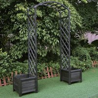 Rosenbogen Schwarz Rankhilfe Blumenkübel Torbogen Spalier Rankgitter Pergola Rosenbogen Schwarz Rankhilfe Blumenkübel Torbogen Spalier Rankgitter Pergola von MUCOLA