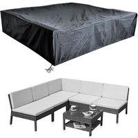 Schutzhülle Gartenmöbel Abdeckplane Gewebeplane Plane Schutzplane 195x195x67 cm Schutzhülle Gartenmöbel Abdeckplane Gewebeplane Plane Schutzplane 195x195x67 cm von MUCOLA