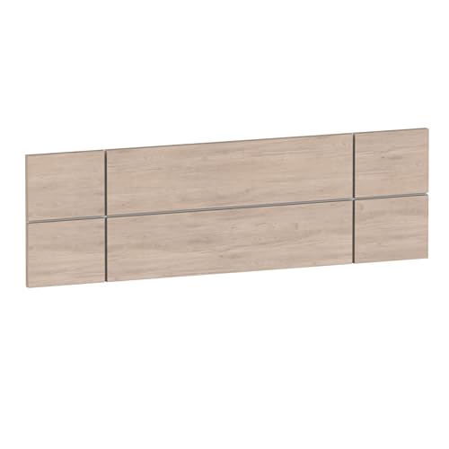 Muebles Pitarch | Kopfteil für Doppelbett 150 Modernes geometrisches Design, Aurora, 50x160x3,2 cm, Schlafzimmer, Modell Elsa von MUEBLES PITARCH