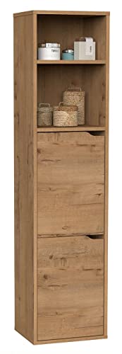 MUEBLES PITARCH Nadia säule, Holz, Eiche, Gold, 150 x 36.5 x 30 cm von MUEBLES PITARCH