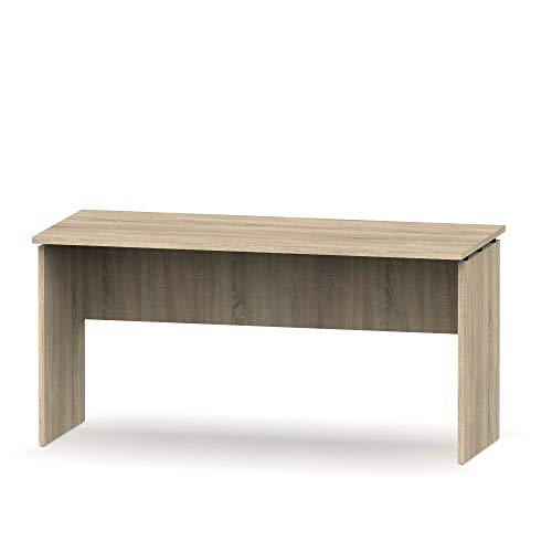 MUEBLES PITARCH Rivoli Tisch, Spanplatte aus Partikeln und Melamin mit hoher Dichte, Kambrium Eiche, 155cm von MUEBLES PITARCH