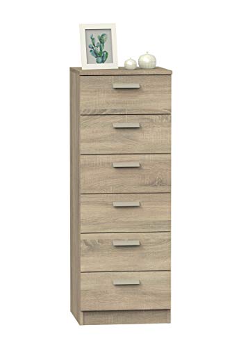 MUEBLES PITARCH Tibet Sinfonier, Holzwerkstoff, Kambrium Eiche, 110 x 40 x 40 cm von MUEBLES PITARCH