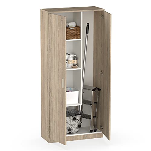 Muebles Pitarch Tibet Schrank, Spanplatte aus Partikel und Melamin mit hoher Dichte, Cambrian, 180 x 80 x 35 cm von MUEBLES PITARCH