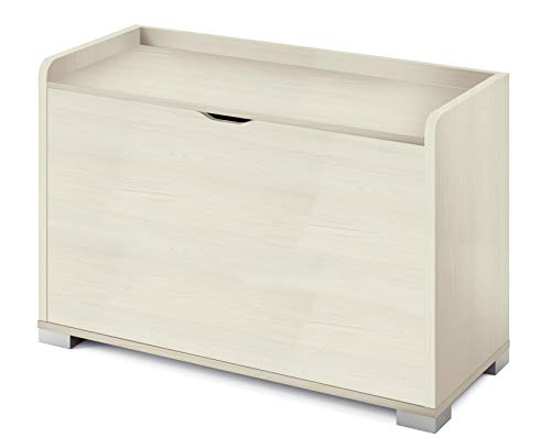 MUEBLES PITARCH Makalu Truhe, Partikel-Spanplatte und Melamin, hohe Dichte, Kiefer, 60 x 90 x 40 cm von MUEBLES PITARCH