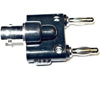 Mueller Electric - BU-00260 Messadapter BNC-Buchse - Bananenstecker Silber Mueller Electric - BU-00260 Messadapter BNC-Buchse - Bananenstecker Silber von MUELLER ELECTRIC