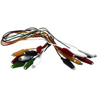 Mueller Electric - BU-00285 Messleitungs-Set [ - ] 46 cm Schwarz, Rot, Gelb, Grün, Weiß 1 Set von MUELLER ELECTRIC