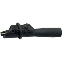 Mueller Electric - BU-126-0 Krokodilklemme Schwarz Klemmbereich max.: 8.9 mm Länge: 74 mm 1 St. von MUELLER ELECTRIC