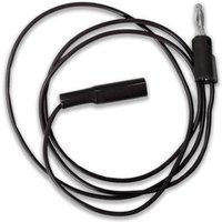 Mueller Electric BU-2031-A-24-0 Messleitung Bananenstecker 4 mm Mini-Krokodilklemme 0.6 m Schwarz 1 von MUELLER ELECTRIC