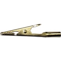 Mueller Electric BU-60G Krokodilklemme Gold Klemmbereich max.: 7.90 mm Länge: 50 mm 1 St. Mueller Electric BU-60G Krokodilklemme Gold Klemmbereich max.: 7.90 mm Länge: 50 mm 1 St. von MUELLER ELECTRIC
