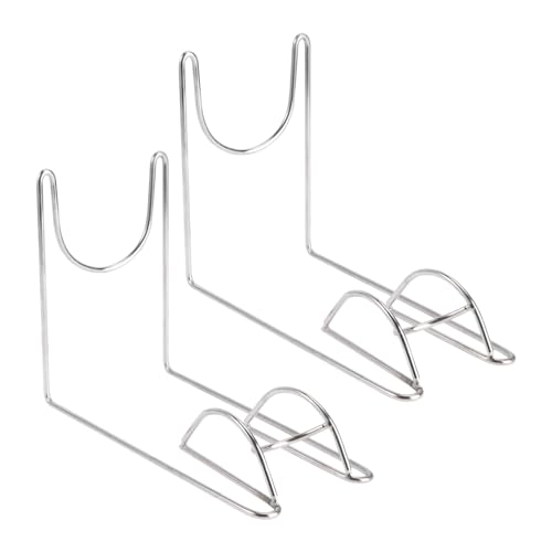 MUELODSIC 1paar Elegante Edelstahl-stiefelhalter Für Damen Robuste Ständer Zur Schuhpräsentation Für Geschäfte Und Zuhause von MUELODSIC