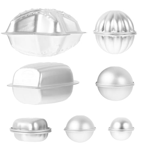 MUELODSIC Home Backformen Aluminiumlegierung Kuchen Pfannen Schnelle Wärmeübertragung Für Käsekuchen Pudding Fondant von MUELODSIC