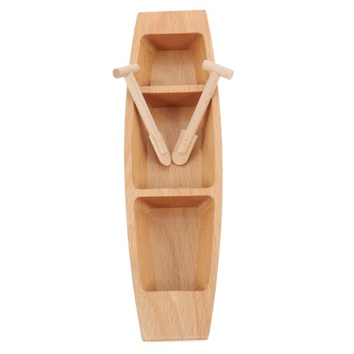 MUELODSIC 1 Satz Miniaturboot Modell aus Holz Unbemalte Holzboot Dekoration für Kreative DIY Projekte Rustikale Tischdeko für Zuhause und Jede Feier von MUELODSIC