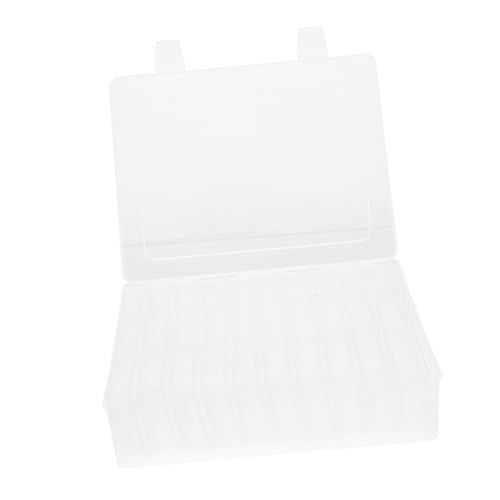 MUELODSIC 1 Satz Transparente Aufbewahrungsbox für Bastelbedarf Schmuck und Perlen Großes Behälterset mit Kleinen Fächern für Effektive Organisation und Einfachen Zugriff MUELODSIC 1 Satz Transparente Aufbewahrungsbox für Bastelbedarf Schmuck und Perlen Großes Behälterset mit Kleinen Fächern für Effektive Organisation und Einfachen Zugriff von MUELODSIC