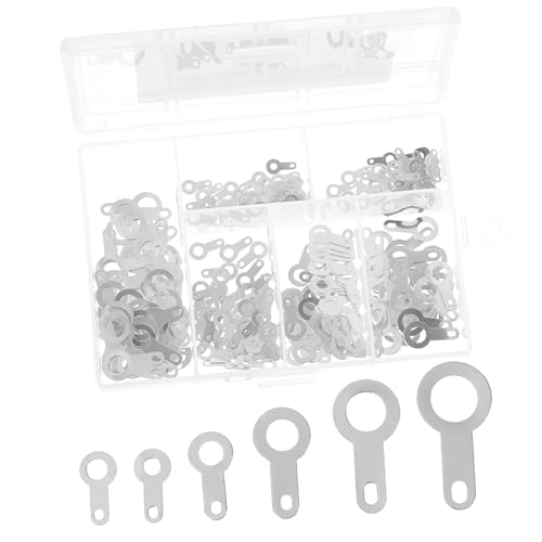 MUELODSIC 1 Schachtel Lötöse Kupfer mit Silberbeschichtung Einseitige Lötfahne Unterlegscheibe für Instrumente und Apparate Langlebig und Vielseitig für Elektro Hardwareanwendungen von MUELODSIC