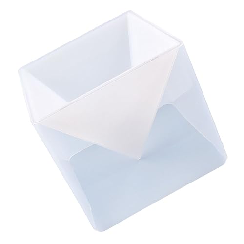 MUELODSIC 1 Stück Silikon Pyramidenform DIY Werkzeug für Kreative Bastelprojekte Wiederverwendbar und Leicht zu Reinigen für Herstellung von Dekorationsobjekten und Aufbewahrung MUELODSIC 1 Stück Silikon Pyramidenform DIY Werkzeug für Kreative Bastelprojekte Wiederverwendbar und Leicht zu Reinigen für Herstellung von Dekorationsobjekten und Aufbewahrung von MUELODSIC