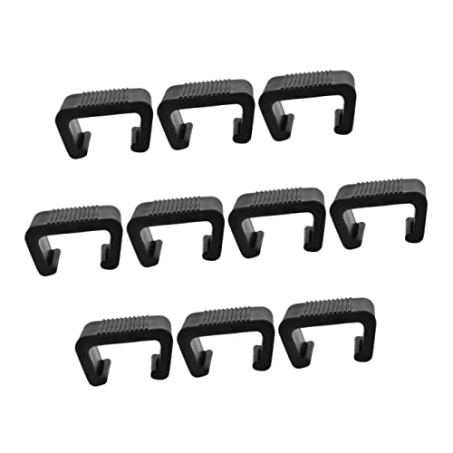 MUELODSIC 10 Stück Rattan Möbel Clips Witterungsbeständige Outdoor Sofa Verbinder für Gartenmöbel Stabile Lounge Gartensofa Klammern zur Sicheren Befestigung von Geflechtmöbeln von MUELODSIC
