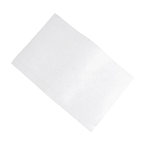 MUELODSIC 10 Stück Teiliges DIY Kreuzstich Kunststoffgitter Weiß Maschen Stabiles Zuschneidbares Kunststoffnetz für Stickerei Handarbeit Nadelkunst Vielseitiges Bastelmaterial MUELODSIC 10 Stück Teiliges DIY Kreuzstich Kunststoffgitter Weiß Maschen Stabiles Zuschneidbares Kunststoffnetz für Stickerei Handarbeit Nadelkunst Vielseitiges Bastelmaterial von MUELODSIC