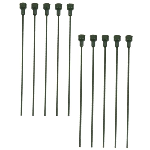 MUELODSIC 10 Stück Teiliges Kunststoff Blumenstäbe Flexibel und Robust aus PVC Transparente Pflanzenhalter für Künstliche Blumenarrangements Vielseitig Verwendbar für Deko und MUELODSIC 10 Stück Teiliges Kunststoff Blumenstäbe Flexibel und Robust aus PVC Transparente Pflanzenhalter für Künstliche Blumenarrangements Vielseitig Verwendbar für Deko und von MUELODSIC