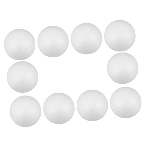 MUELODSIC 10 Stück Weihnachtsbälle Zum Basteln Mini-styroporkugeln Bälle Basteln Hängende Kugelornamente Rundes Weihnachten DIY Ornament Ornamente Bälle Kugeln Kugeln Weiß MUELODSIC 10 Stück Weihnachtsbälle Zum Basteln Mini-styroporkugeln Bälle Basteln Hängende Kugelornamente Rundes Weihnachten DIY Ornament Ornamente Bälle Kugeln Kugeln Weiß von MUELODSIC