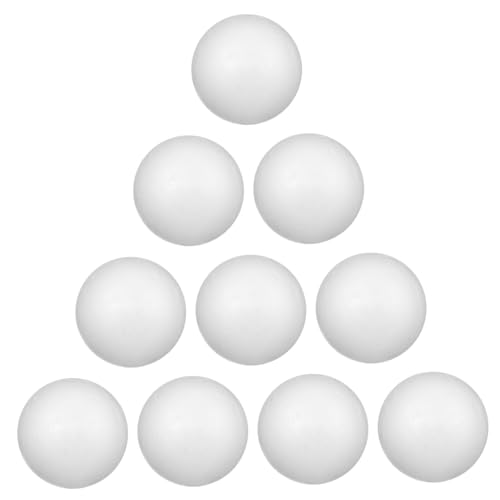 MUELODSIC 10 Stück Weihnachtsbälle Zum Basteln Polystyrolkugeln Bälle Basteln Kugel Zum Basteln Weihnachten DIY Ornament Weihnachtsdekorationen Schaumstoffkugeln Weihnachtsbereich Weiß MUELODSIC 10 Stück Weihnachtsbälle Zum Basteln Polystyrolkugeln Bälle Basteln Kugel Zum Basteln Weihnachten DIY Ornament Weihnachtsdekorationen Schaumstoffkugeln Weihnachtsbereich Weiß von MUELODSIC