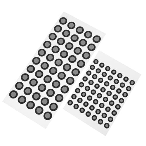 MUELODSIC 106 Stück Teiliges Scannermarker Reflektierende Markierungspunkte für Präzise Positionierung bei Dynamischer Bewegungsverfolgung und Hochauflösender Scanner Anwendung in von MUELODSIC