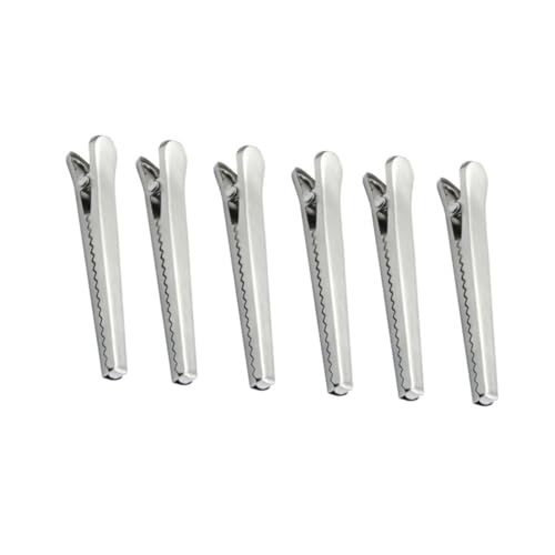 MUELODSIC 12 Stück Teiliges Lebensmittelbeutel Verschlussklammern Rostfrei Langlebig Perfekter Frischeverschluss für Snacks und Lebensmittel Einfache Handhabung Spülmaschinengeeignet von MUELODSIC