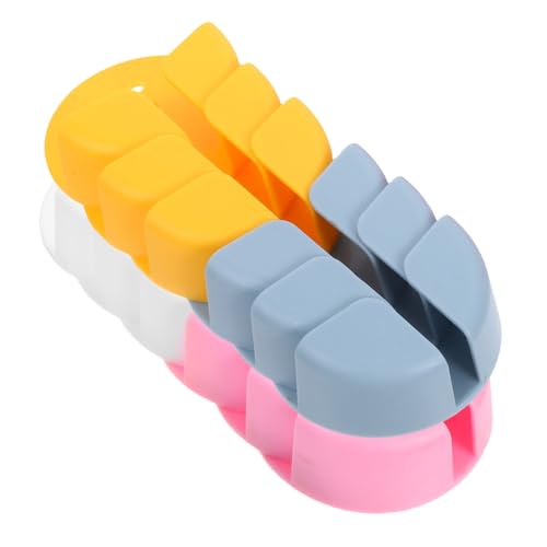 MUELODSIC 12 Stück Teiliges Selbstklebender Steckdosenhaken Wandhalterung für Kabelmanagement Schwere Kunststoffhaken Ablösbar ohne Rückstände für Küche Bad Wohnzimmer Vielseitig und MUELODSIC 12 Stück Teiliges Selbstklebender Steckdosenhaken Wandhalterung für Kabelmanagement Schwere Kunststoffhaken Ablösbar ohne Rückstände für Küche Bad Wohnzimmer Vielseitig und von MUELODSIC