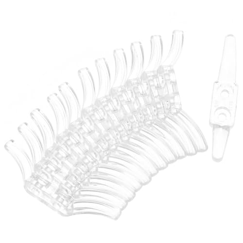 MUELODSIC 12 Stück Teiliges Transparente Fensterjalousien Kordelhalter mit Montageschrauben und Dübeln Einfache Installation Unauffälliges Design Geeignet für Wohnräume und Vielseitige von MUELODSIC