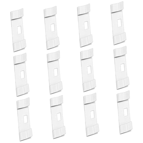 MUELODSIC 12 Stück Teiliges Vertikale Jalousien Reparaturklammern aus Robustem Pom Material Langlebig und Verschleißfest Kompatibel mit Meisten Lamellenvorhängen Einfache Montage ohne MUELODSIC 12 Stück Teiliges Vertikale Jalousien Reparaturklammern aus Robustem Pom Material Langlebig und Verschleißfest Kompatibel mit Meisten Lamellenvorhängen Einfache Montage ohne von MUELODSIC