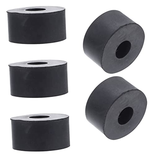 MUELODSIC 15 Stück Teiliges Flacher Gummidichtungen Gummischeiben zur Vibrationsunterdrückung mit Robuste Anti vibrations unterlegscheiben für Schrauben Vielseitig Einsetzbar in Haushalt von MUELODSIC