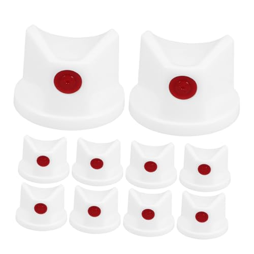 MUELODSIC 15 Stück Teiliges Universeller Sprühdosenaufsätze Sprühköpfe für Graffiti und Kreative Kunstprojekte Einfache Installation Kompatibel mit Verschiedenen Spraydosen von MUELODSIC