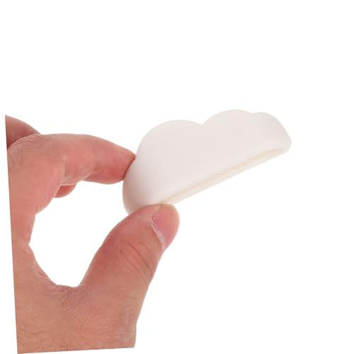 MUELODSIC 16 Stück Teiliges Kabelclips Cloud Form Selbstklebend Tpr Drahthalter Für Schreibtisch Wand Büro Multifunktionaler Organizer Für Ladekabel Sonnenbrillen Zubehör von MUELODSIC
