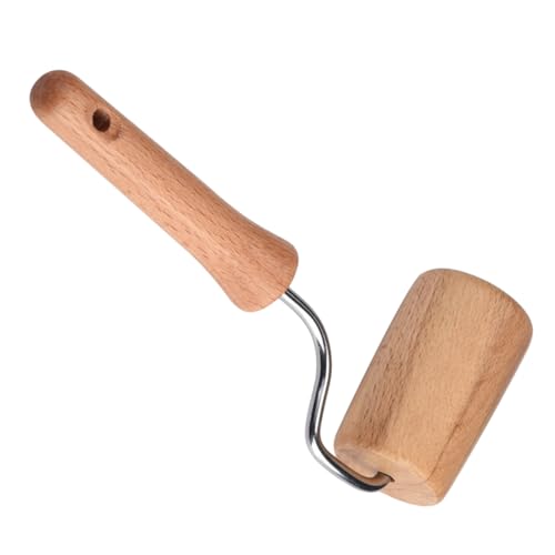 MUELODSIC 1stück Holz-rollstab Für Strassmalerei Diamanten-Walze Für -Handwerk Praktisches Werkzeug Für Kreative Projekte Geeignet Für Große Steine Und Zubehör von MUELODSIC