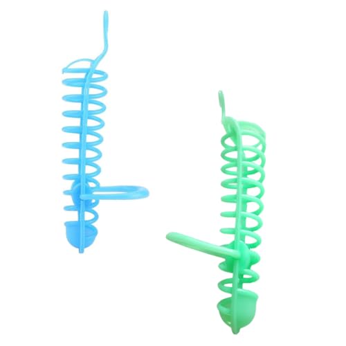 MUELODSIC 2 STÜCK Teiliges Futterkorb mit Ständer Robustes Bissfestes Futterstation Outdoor für Wellensittiche Sittiche und Papageien für Obst und Gemüse zum Kauen und Futtern von MUELODSIC