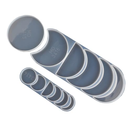 MUELODSIC 2 Sätze Silikon Mondfinsternis Formen DIY Basteln Mond Planetenanhänger Silikonform für Handgemachte Dekoration Langlebig und Einfach zu Reinigen MUELODSIC 2 Sätze Silikon Mondfinsternis Formen DIY Basteln Mond Planetenanhänger Silikonform für Handgemachte Dekoration Langlebig und Einfach zu Reinigen von MUELODSIC