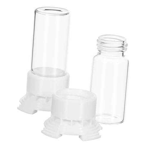 MUELODSIC 2 Stück Ameisen Wasserspender Ant Nest Wassertränke Futterautomat Leicht Sicher Einfach zu Reinigen für Ameisennestern und Fütterung im Laborgebrauch von MUELODSIC