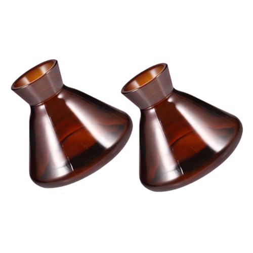 MUELODSIC 2 Stück Aromatherapie-Flasche Diffusor -stickhalter Wiederbefüllbare Aromaflaschen Aroma -diffusorhalter Leere Diffusorflasche Diffusorflaschen Für Ätherische Öle Glas Coffee von MUELODSIC