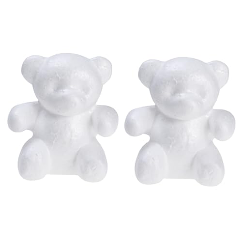 MUELODSIC 2 Stück Bärenform Aus Schaumstoff Für DIY Dekoration Für Blumenarrangements Und Partydekoration Leicht Und Einfach Zu Bearbeiten Für Bastelprojekte Und Hochzeitsschmuck MUELODSIC 2 Stück Bärenform Aus Schaumstoff Für DIY Dekoration Für Blumenarrangements Und Partydekoration Leicht Und Einfach Zu Bearbeiten Für Bastelprojekte Und Hochzeitsschmuck von MUELODSIC