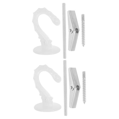 MUELODSIC 2 Stück Deckenhaken Weiß Vintage Stil Schraubhaken für Pflanzen Blumenampeln Lampen Hängende Halterung Robust Vielseitig für Innen Außen Wohnzimmer Schlafzimmer Esszimmer MUELODSIC 2 Stück Deckenhaken Weiß Vintage Stil Schraubhaken für Pflanzen Blumenampeln Lampen Hängende Halterung Robust Vielseitig für Innen Außen Wohnzimmer Schlafzimmer Esszimmer von MUELODSIC