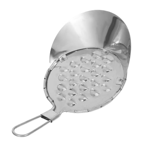 MUELODSIC 2 Stück Edelstahl Lebensmittelschaber mit Ergonomischem Griff Multifunktional für Kalte Nudeln Käse Reiben und Gemüse Schneiden Kompakt für Einfache Aufbewahrung Küche von MUELODSIC