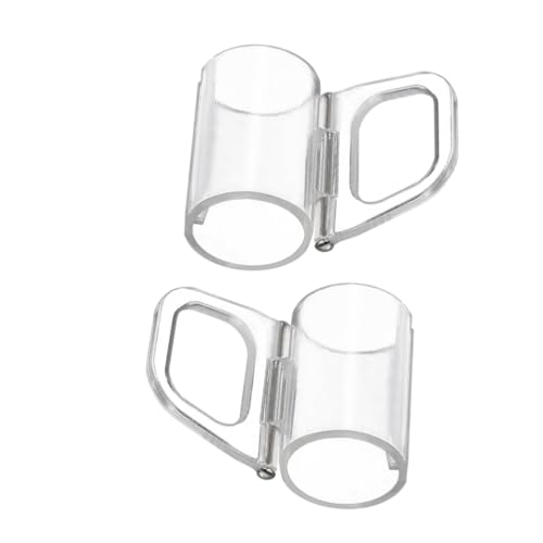 MUELODSIC 2 Stück Schnurlose Jalousien Klemmen Transparent Kunststoff Rollos Haltegriffe Einfache Montage Stabile Fensterbeschattung Zubehör für Rollojalousien MUELODSIC 2 Stück Schnurlose Jalousien Klemmen Transparent Kunststoff Rollos Haltegriffe Einfache Montage Stabile Fensterbeschattung Zubehör für Rollojalousien von MUELODSIC