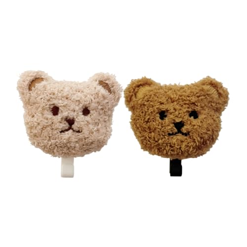 MUELODSIC 2 Stück Selbstklebende Plüsch Bärenhaken Wandhaken Weiche Schlüssel Küchenhaken Für Bad und Flur Kleiner Platzsparender Halter Für Handtücher Regenschirme Mäntel MUELODSIC 2 Stück Selbstklebende Plüsch Bärenhaken Wandhaken Weiche Schlüssel Küchenhaken Für Bad und Flur Kleiner Platzsparender Halter Für Handtücher Regenschirme Mäntel von MUELODSIC